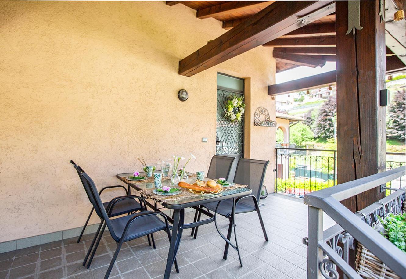 Villa L'Acero Rosso - Giardino Privato E Box Auto Menaggio Esterno foto